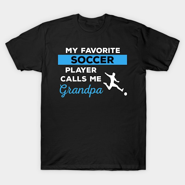 Soccer Grandpa T-Shirt by mikevdv2001